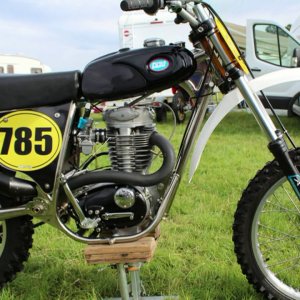 Classic Dirt Bikes "1974 500 CCM"
